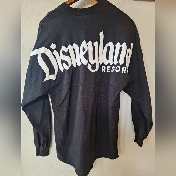 Disneyland Resort Spirit Jersey Black/White Oversized Unisex Size XS - Picture 6 of 8